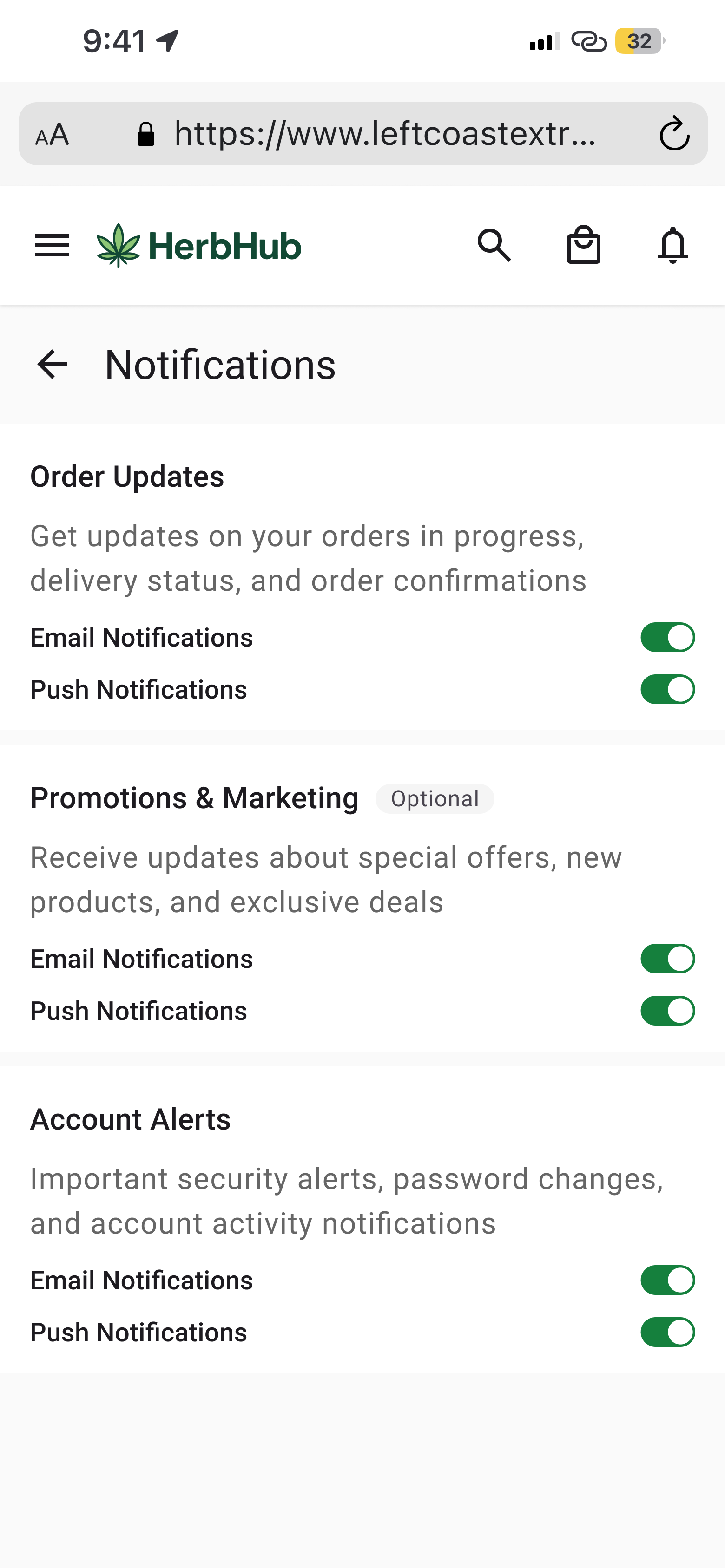 Notifications